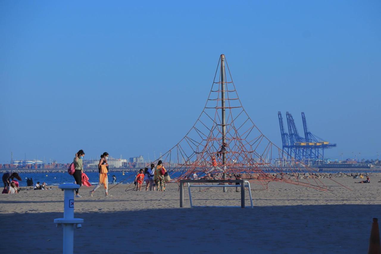 Atico Patacona Beach Playa فالنسيا المظهر الخارجي الصورة